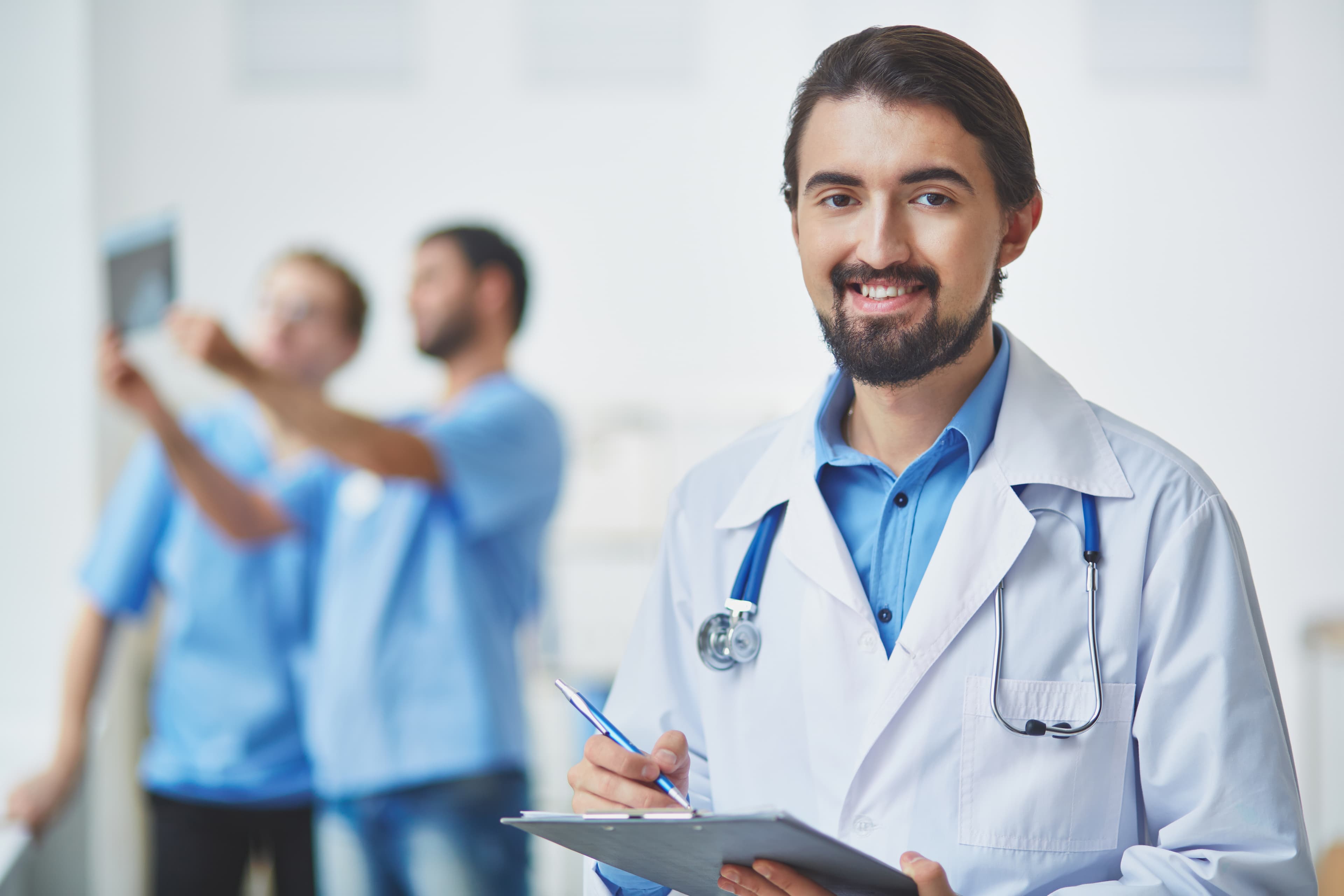 Professional Hospital Management Dashboard Interface