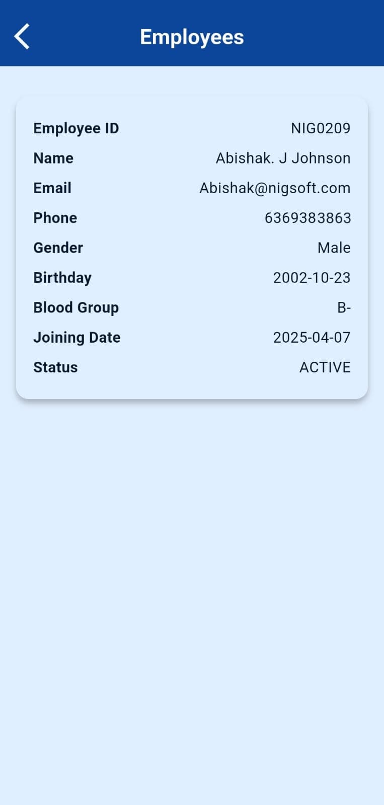Mobile App Screen 1