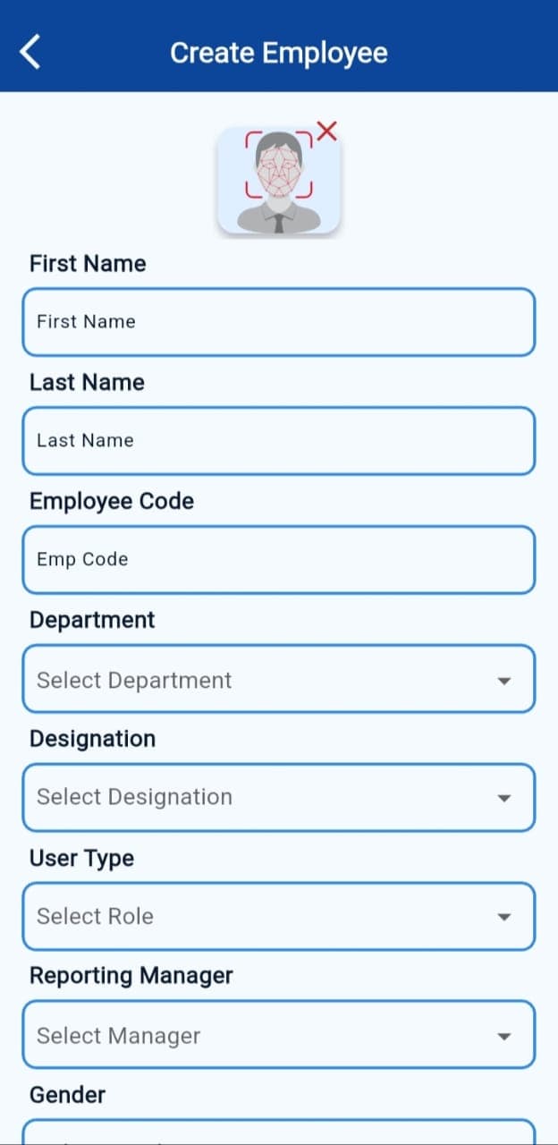 Mobile App Screen 2